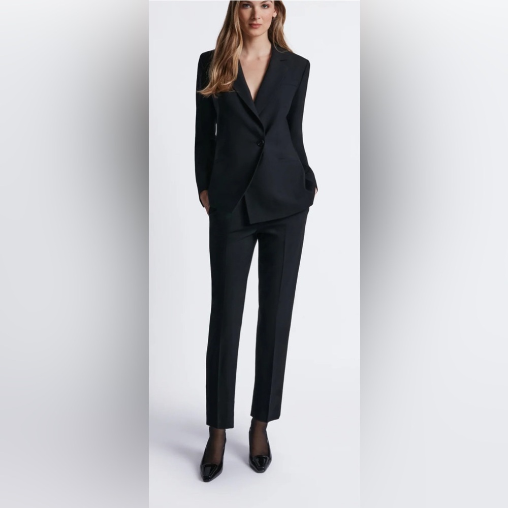 JUDITH & CHARLES Stretch Wool Slim Pant Size 6